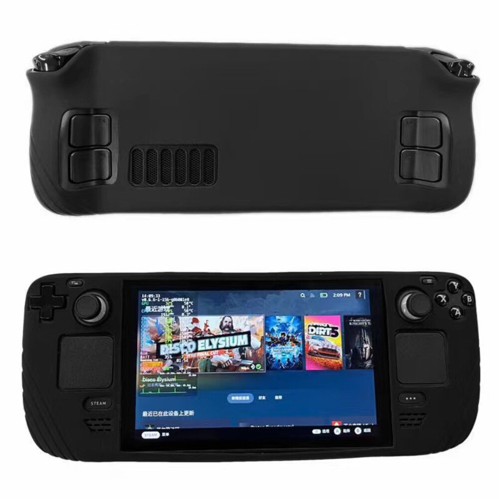 For Steam Deck Console Silicone Case Steam Deck Game Handheld All ...