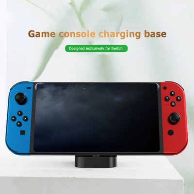 Charger Dock Station for Nintendo Switch Controller, Support Charging and Playing Charger for Nintendo Switch