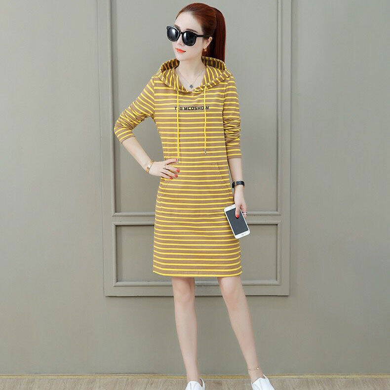 hoodie dress knee length