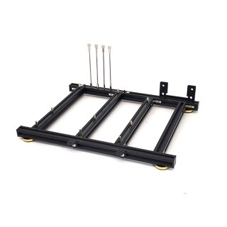 Aluminum Test Bench Computer Open Frame Air Case HTPC PC Games GPU Twist in Cable Clamp DIY Kits thumbnail