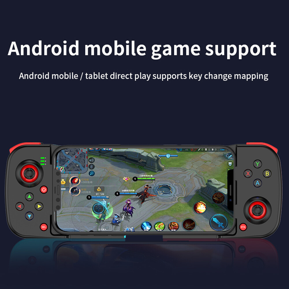 Mobile Phone Gamepad Bluetooth-compatible Wireless Game Controller for PUBG