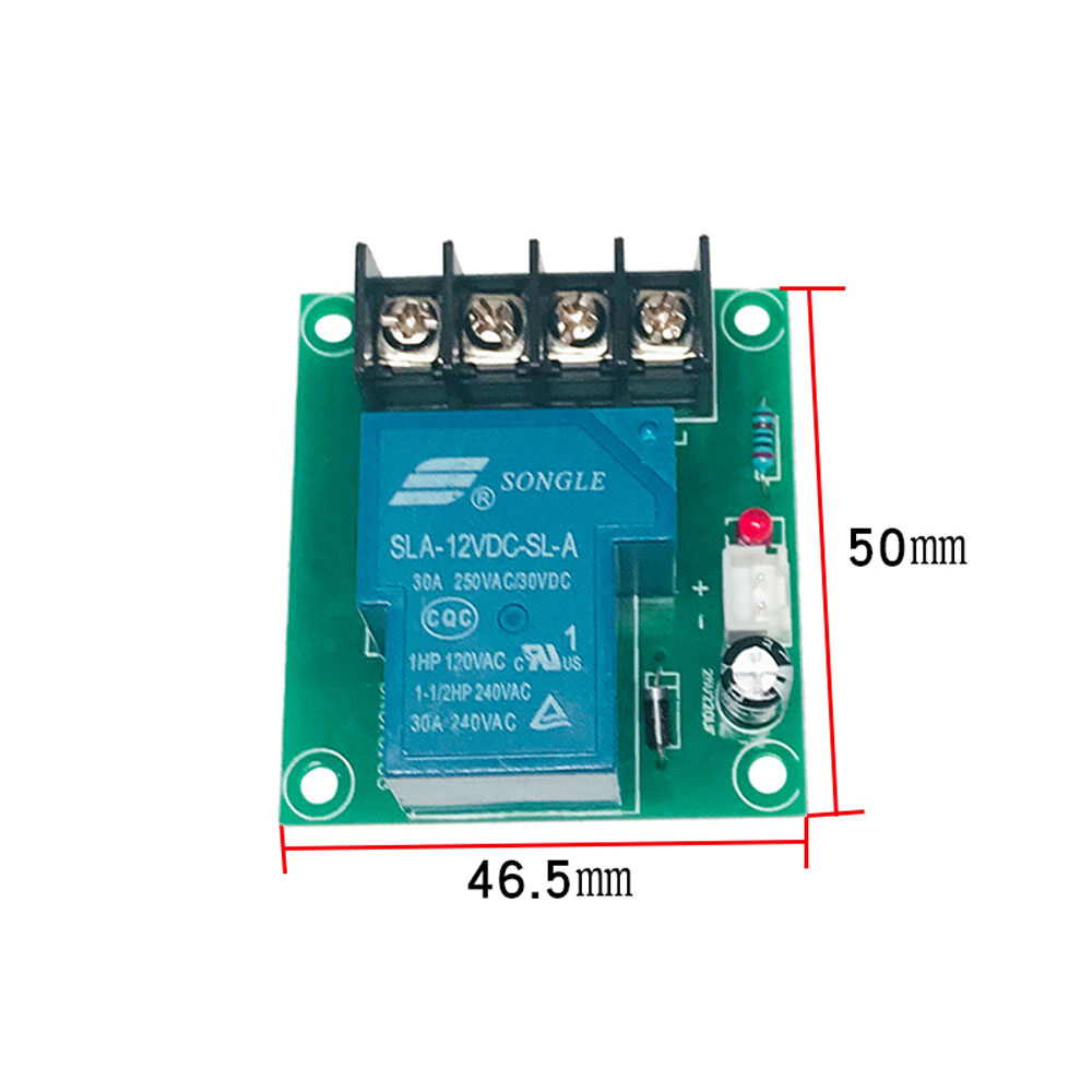 Dòng điện cao Contactor chuyển đổi XH-M138 30A 12V Điện bảng Rơle DC điều khiển công suất mô-đun Rơle thường đóng liên hệ với Relay