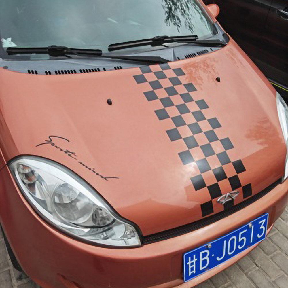 Miếng Dán Trang Trí Nắp Ca-pô Xe Hơi Sọc WRC Thời Trang Đề Can Đầu Xe Thể Thao Đua Xe Bằng Vinyl Chống Nước Cho Honda