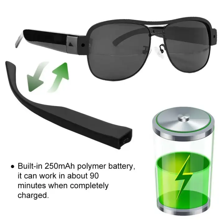 glasses with camera and audio