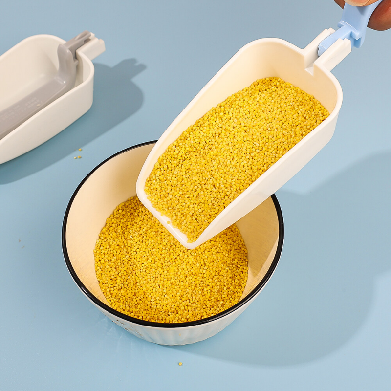 Ice Scoop for Ice Machine Long Handle Space Saving Portable Ice Scoop Refrigerator Ice Scraper Deicing Tool Kitchen Clean Gadget