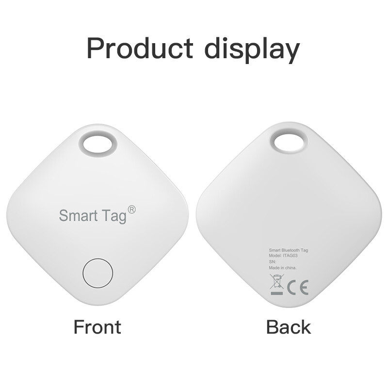 LZD TOP Smart Tracking Device GPS Dedicated Locator Tracker Kids Luggage Key Finde Pet Positioning Tag Tracker Smart Air Tag GPS Pet Positioning Tag For Apple Find My App IOS System