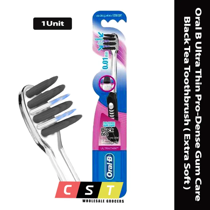 oral b black tea toothbrush