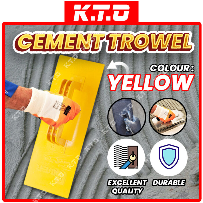 [4 INCH] PVC PLASTERING CEMENT TROWEL / PLASTIC TROWEL / TROWEL PLASTER