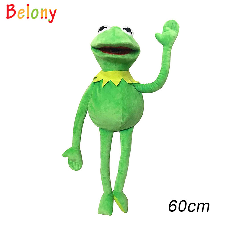 Belony 60cm Kermit Frog Doll Sesames Street Frog Plush Toy For Kids Stress-Relief Toy
