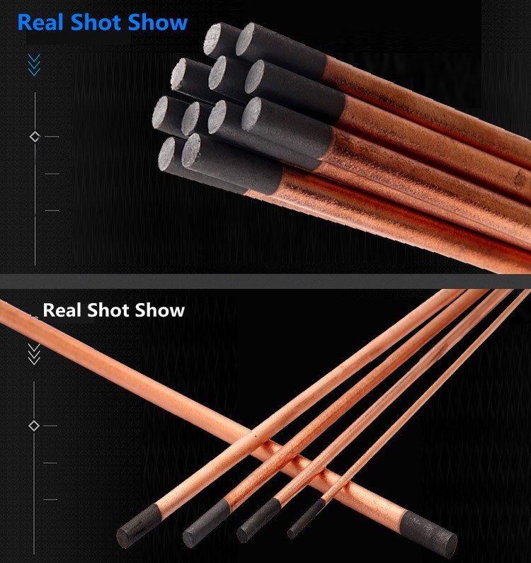 Unnicoco 5 Que Carbon Đục Hồ Quang Que Than Chì Điện Cực Hàn DC