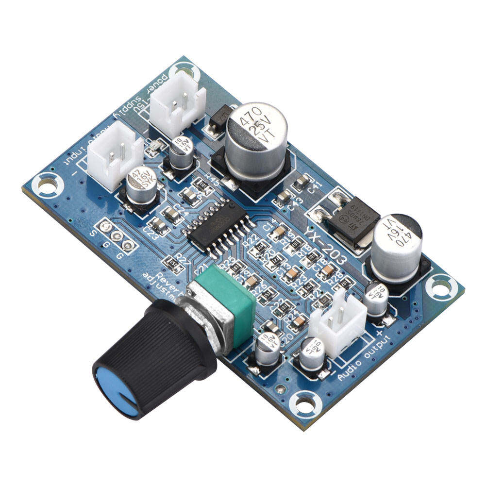 Microphone Reverberation Board Microphone Reverberation Plate Audio Power Amplifier Board Single Channel Single Channel Microphone Reverberation Board