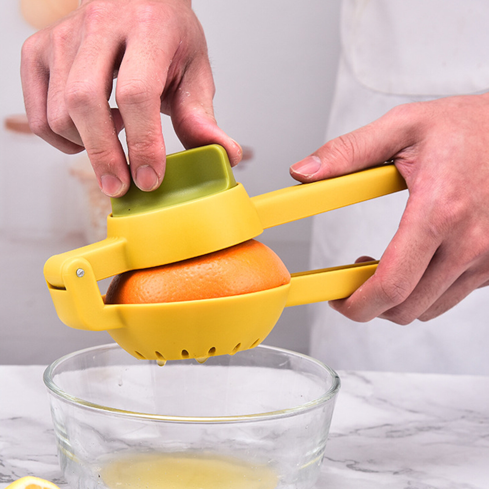 Lemon Juicer Ergonomic Handle Handheld Rotatable Multifunction Fruit Manual Juicer Orange Lemon Squeezer Kitchen Accessories Orange Juicer Easy