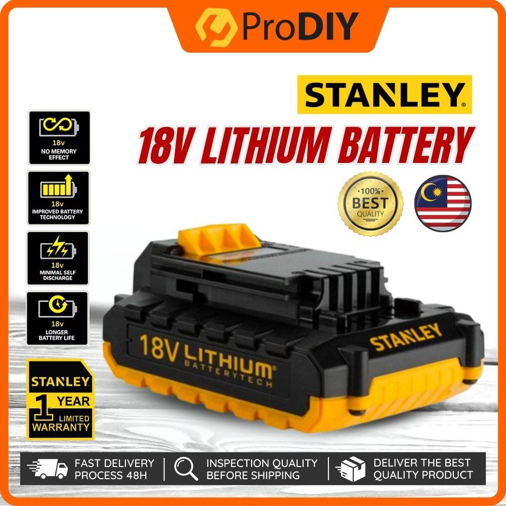 Stanley 18v lithium battery sale