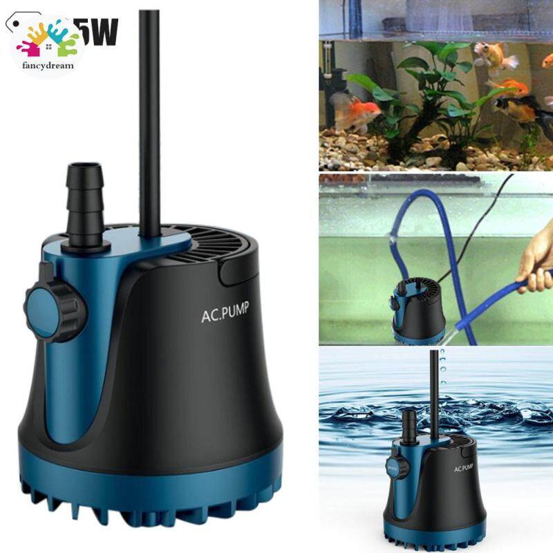 Bơm Nước Bể Cá Fancydream, Đài Phun Nước Cho Ao Cá, Siêu Yên Tĩnh 25/35/60W 1800/2500/3000L/H
