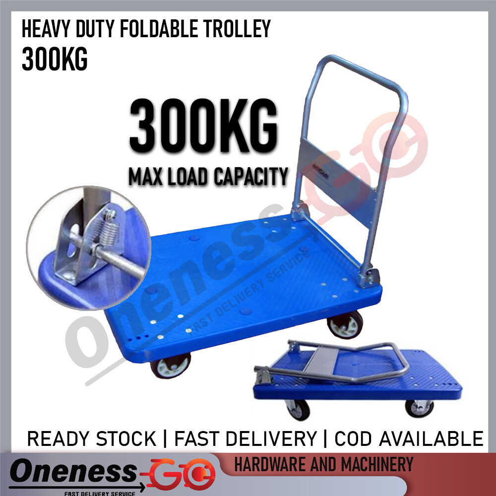 Heavy Duty Foldable Trolley Platform Cart Hand Truck Trolley 300KG
