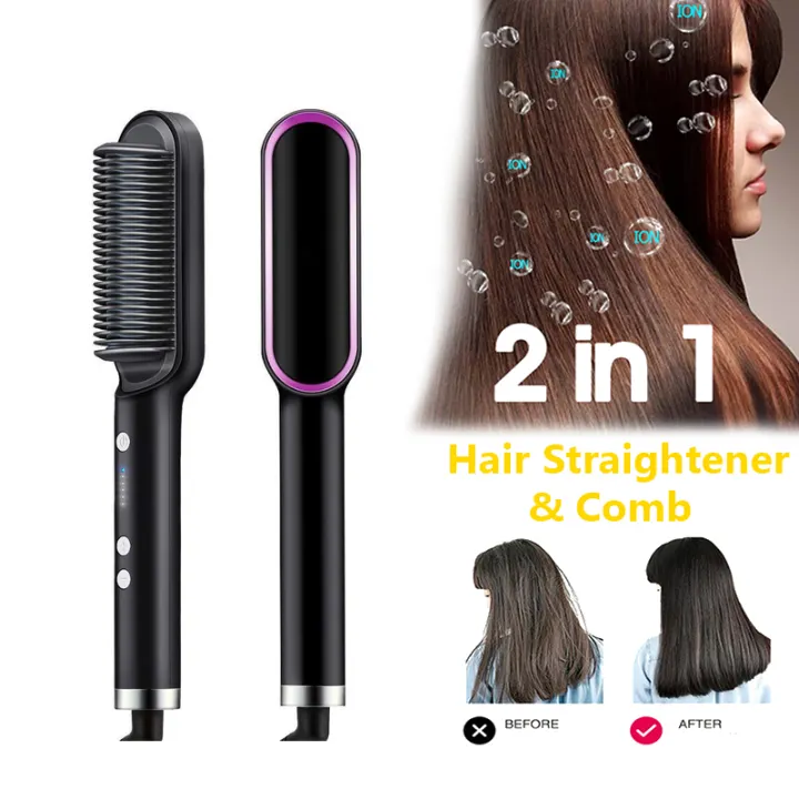tymo hair straightener comb malaysia