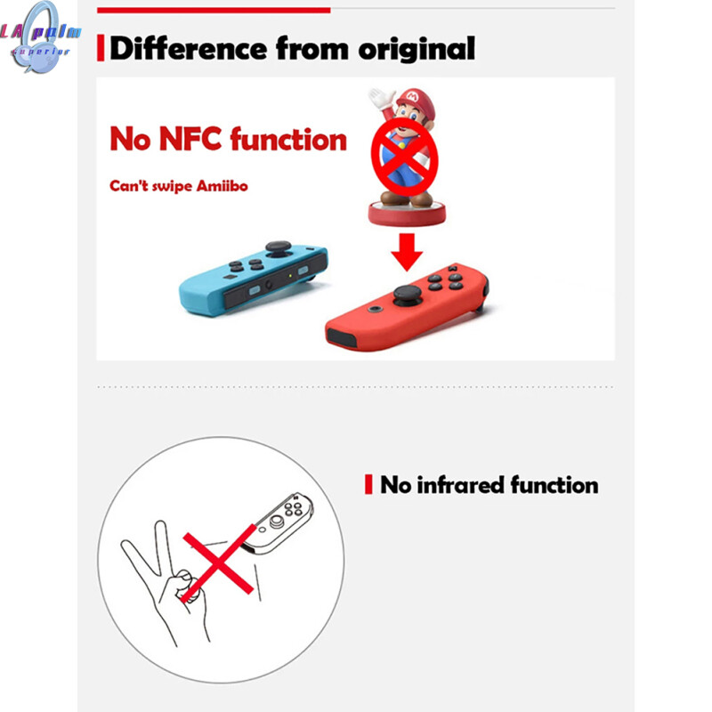Joycon Switch Joystick Controller Left And Right Game Handle Bluetooth-compatible Wireless Gamepad With Remote With Hand Rope