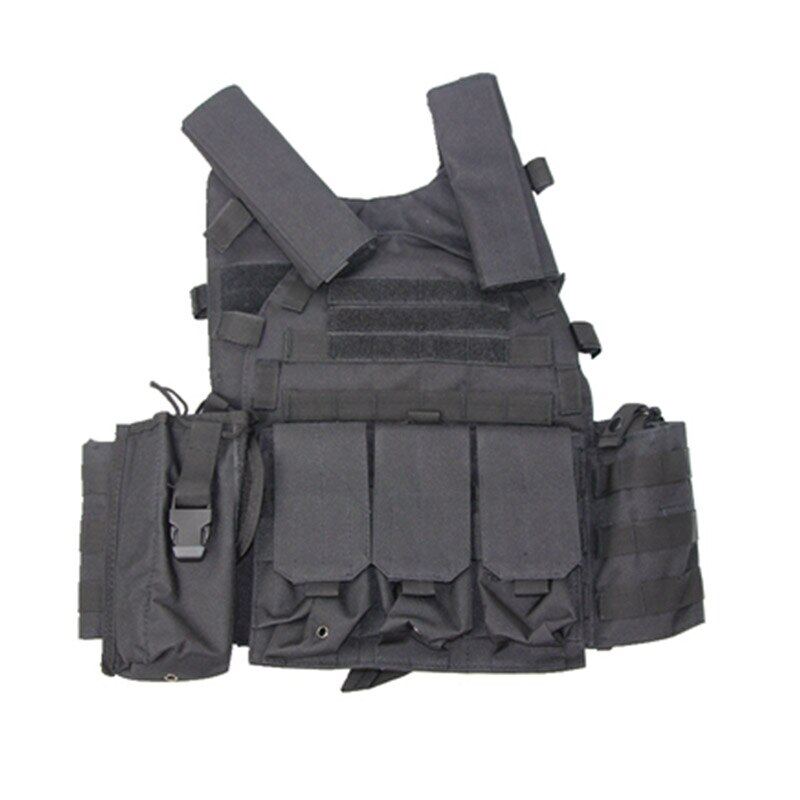 Military Tactical Vest Molle Magazine Pouch Multicam Body Armor Plate