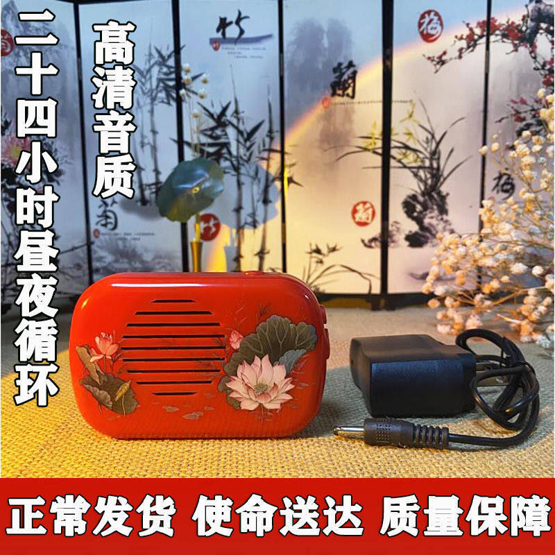 Player, portable player, mini singer, small audio hook, 24-hour cycle playback, power supply