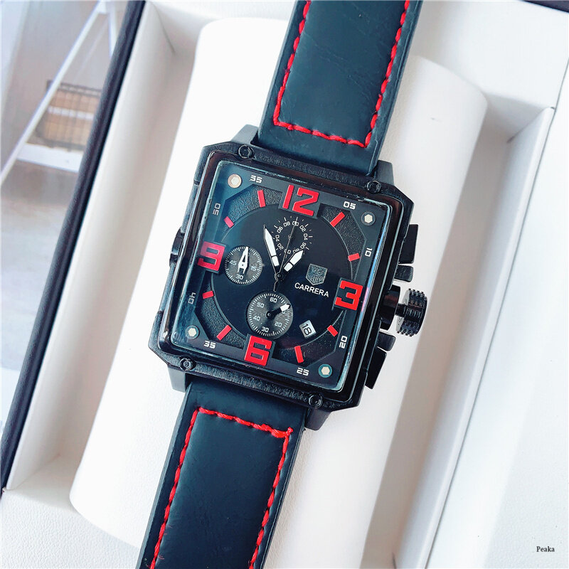 2020 New Original TAG Heuers Watch Men and Women Automatic Watches Mechanical Outdoor Sports Casual Leather Wrist Watch Malaysia
