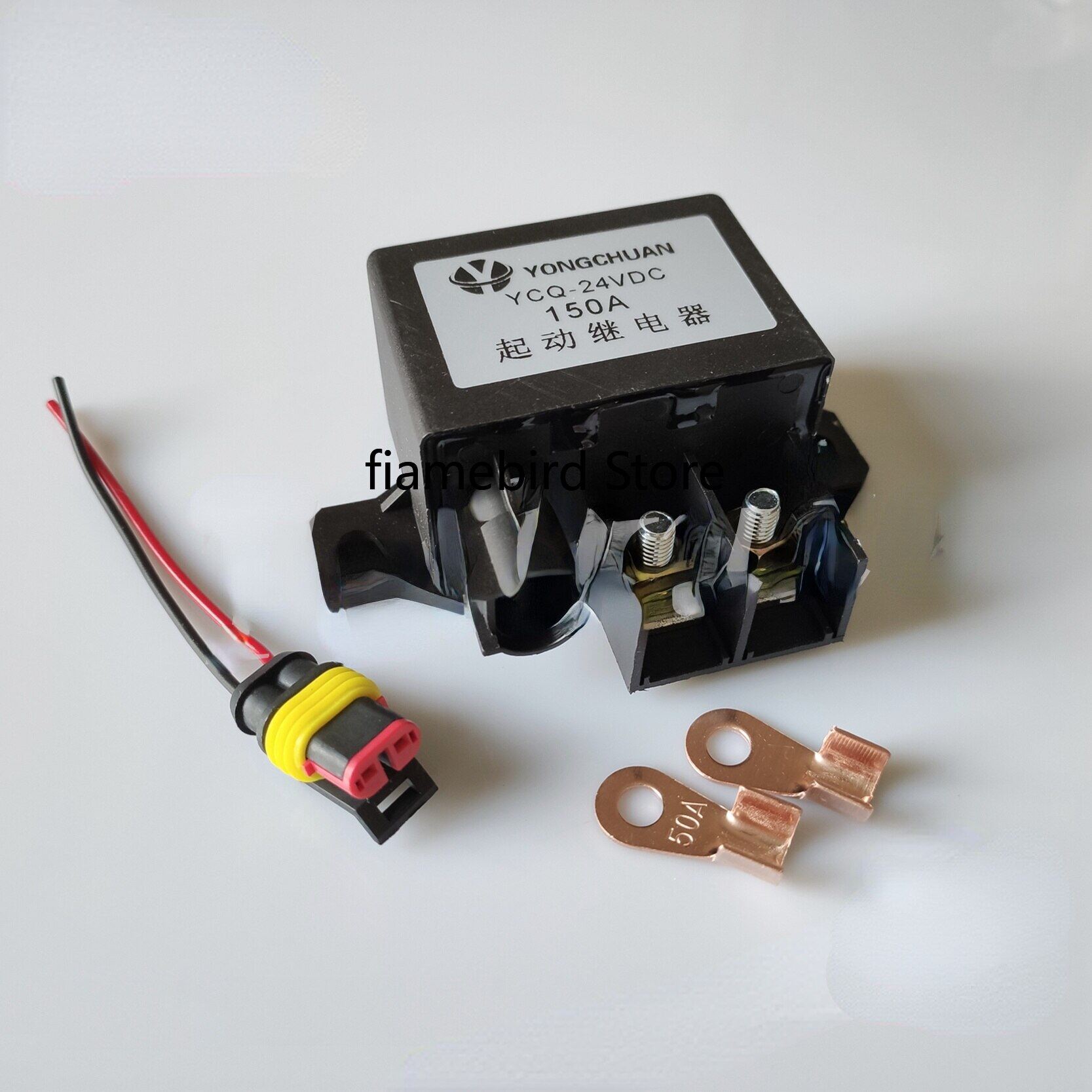 High car relay preheating relay 12v 24v jd1324 2324 100a 150a