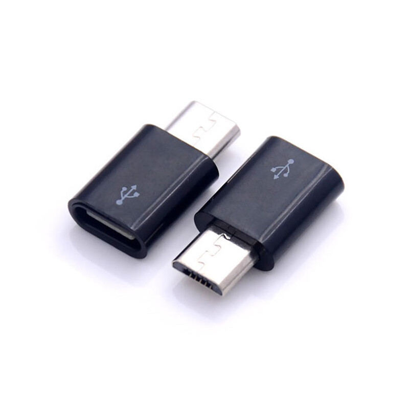 1Pcs Type C Female To Micro USB Male Converter Connector for Android Phone Adapter