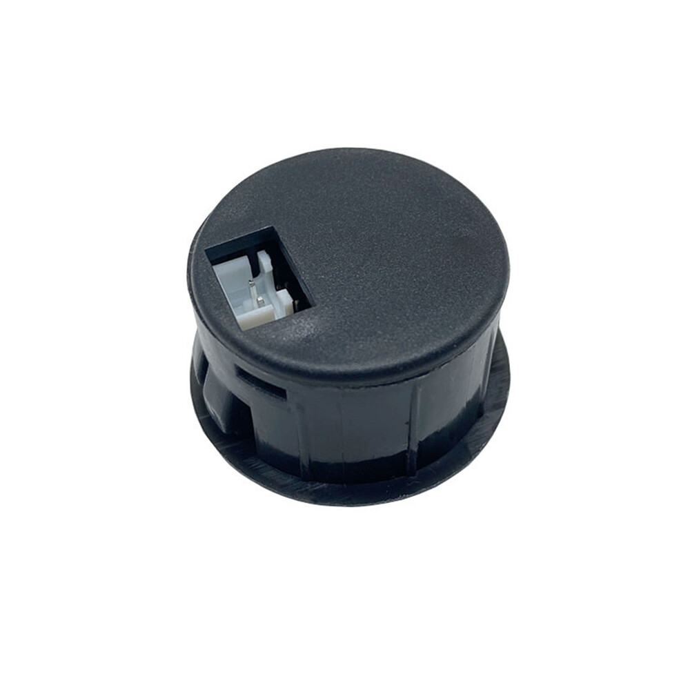 Diymore LED Digital Display Circular Two-wire Voltmeter DC 4-100V DC Digital Voltmeter Head Display Reverse Connection Protection