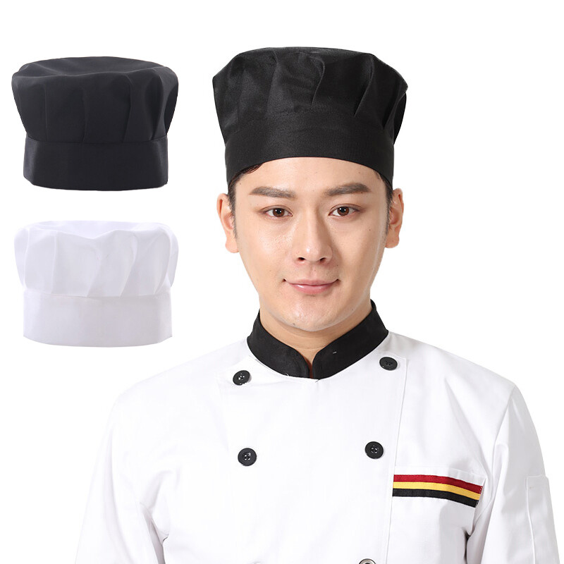 【YIDEA HONGKONG】Chef Hat Adult Adjustable Baker Kitchen Cooking Chef Hat