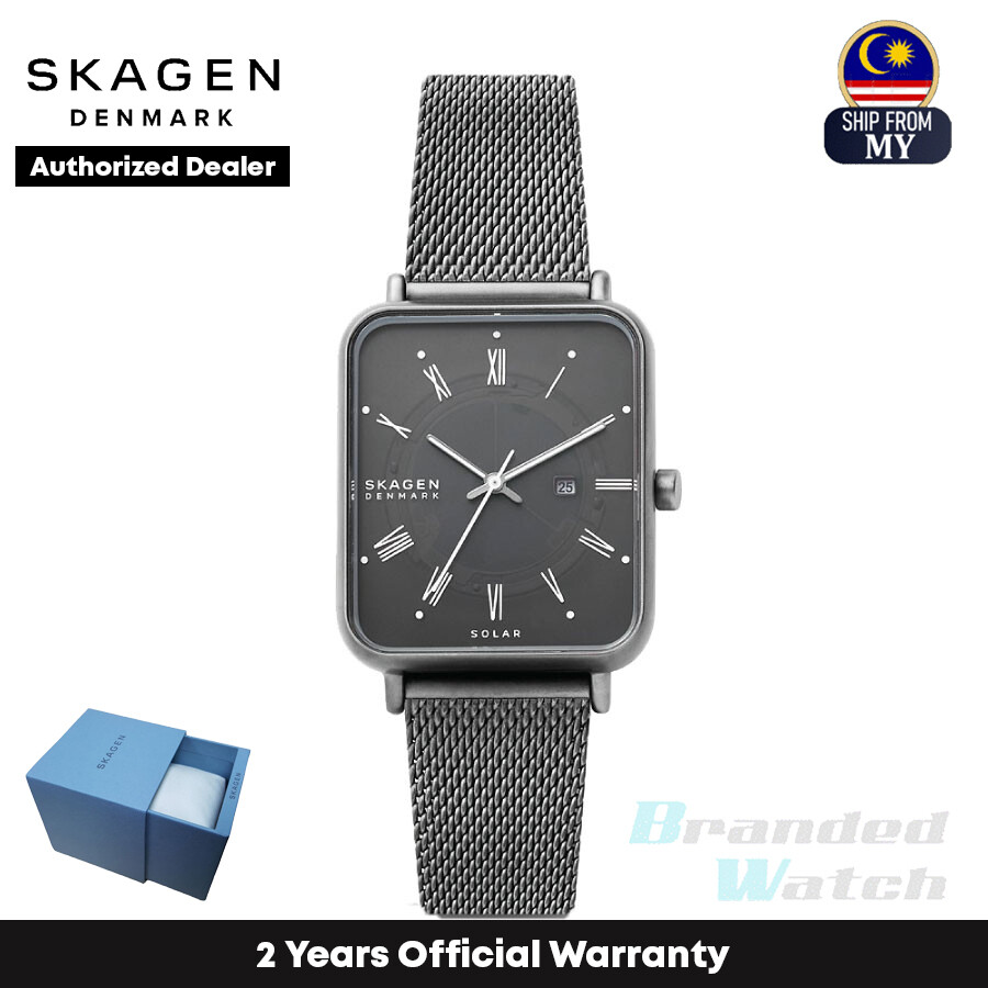Skagen Ryle Solar-Powered Charcoal Dial Men's Watch SKW6757