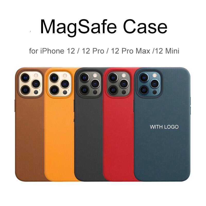 leather magsafe iphone 12 pro case