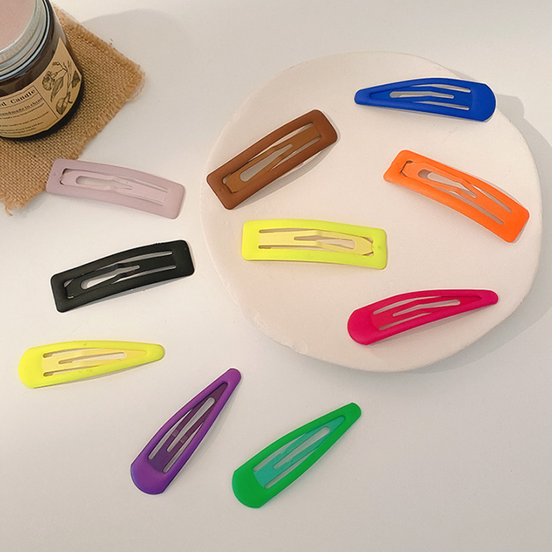 [ACC]Simple Cute Color Bangs Metal Hairpin