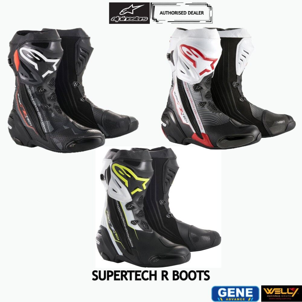 Alpinestars Supertech R Best Racing Boots Alpinestars Supertech R