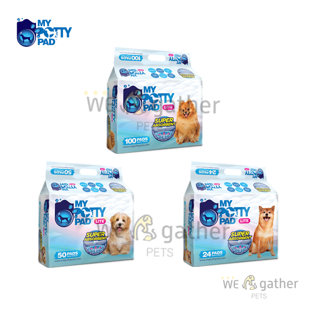 My Potty Pad Lite Training Pad Original/ Charcoal S,M,L 宠物尿垫 狗尿垫