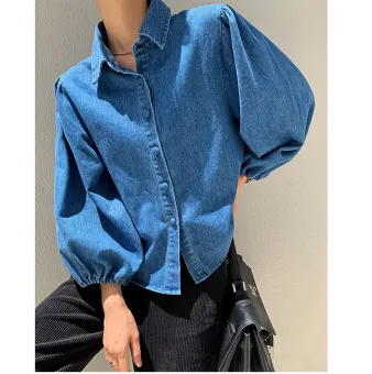 new denim top design