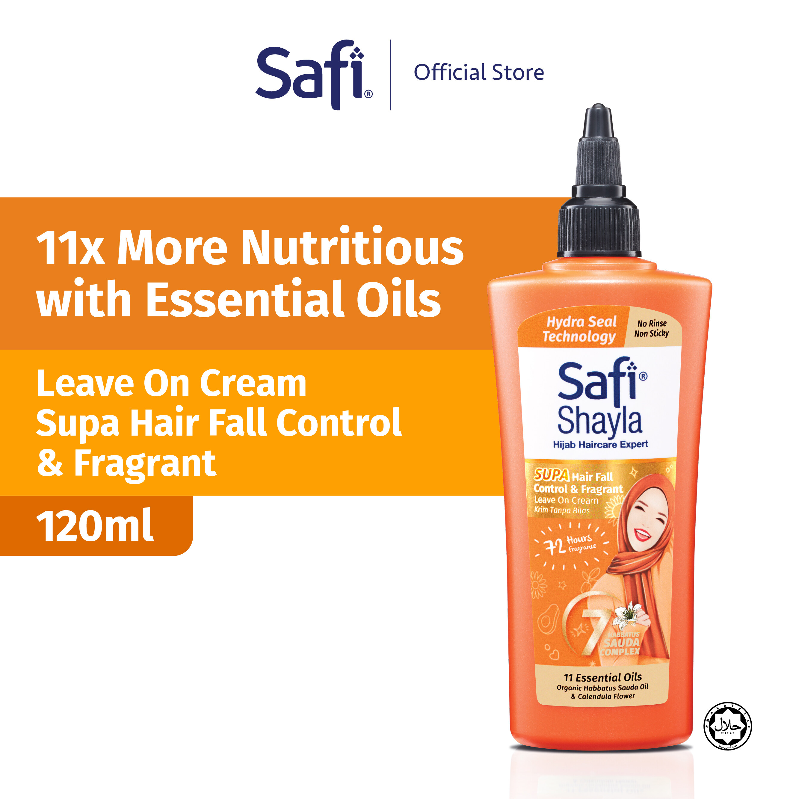 Safi Shayla Supa Hair Fall Control & Fragrant Leave On Cream 120ml | Lazada