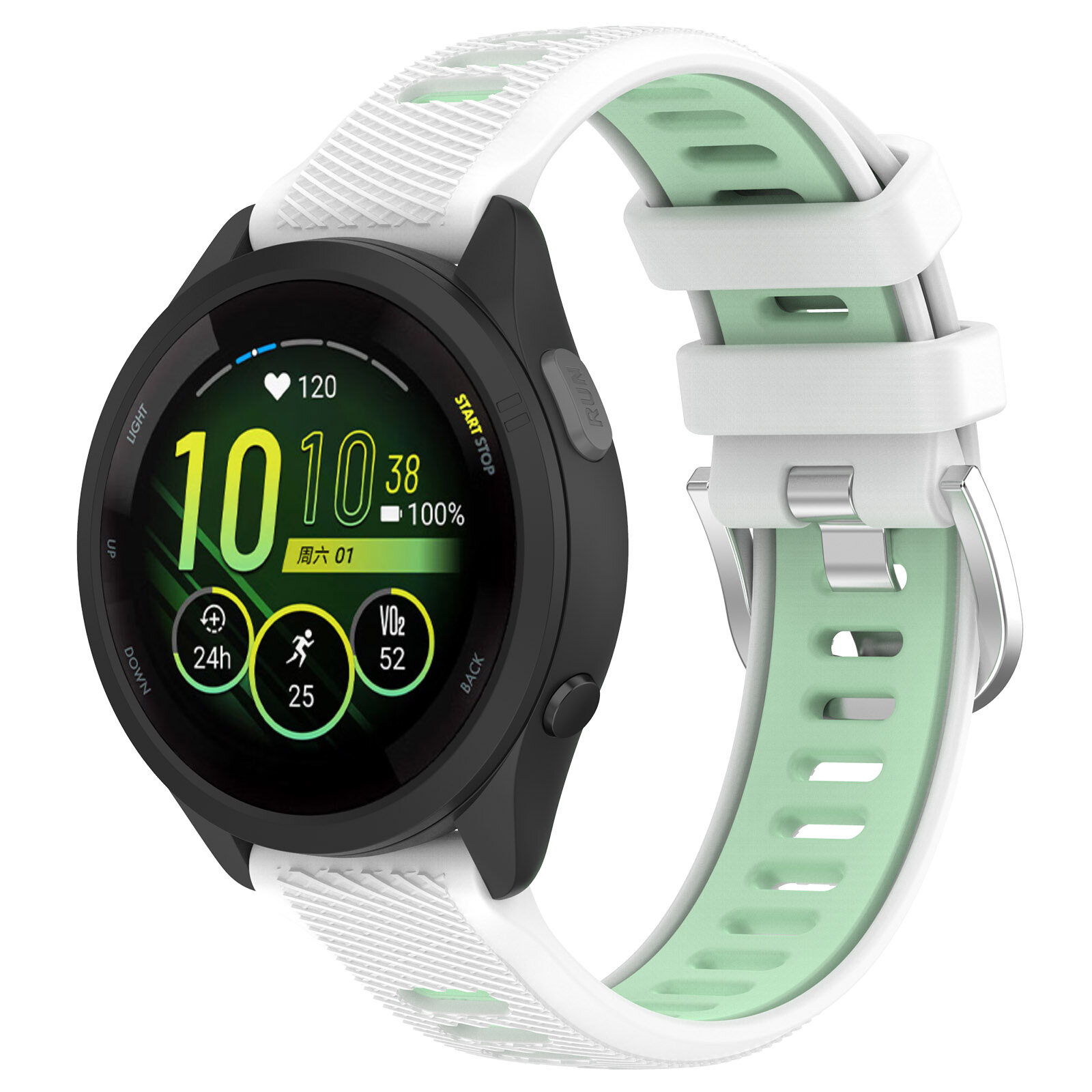 For Garmin Forerunner 265 265S Music strap case screen protector dust plug USB Cable Type C adapter dock 2023 new smart watch band straps