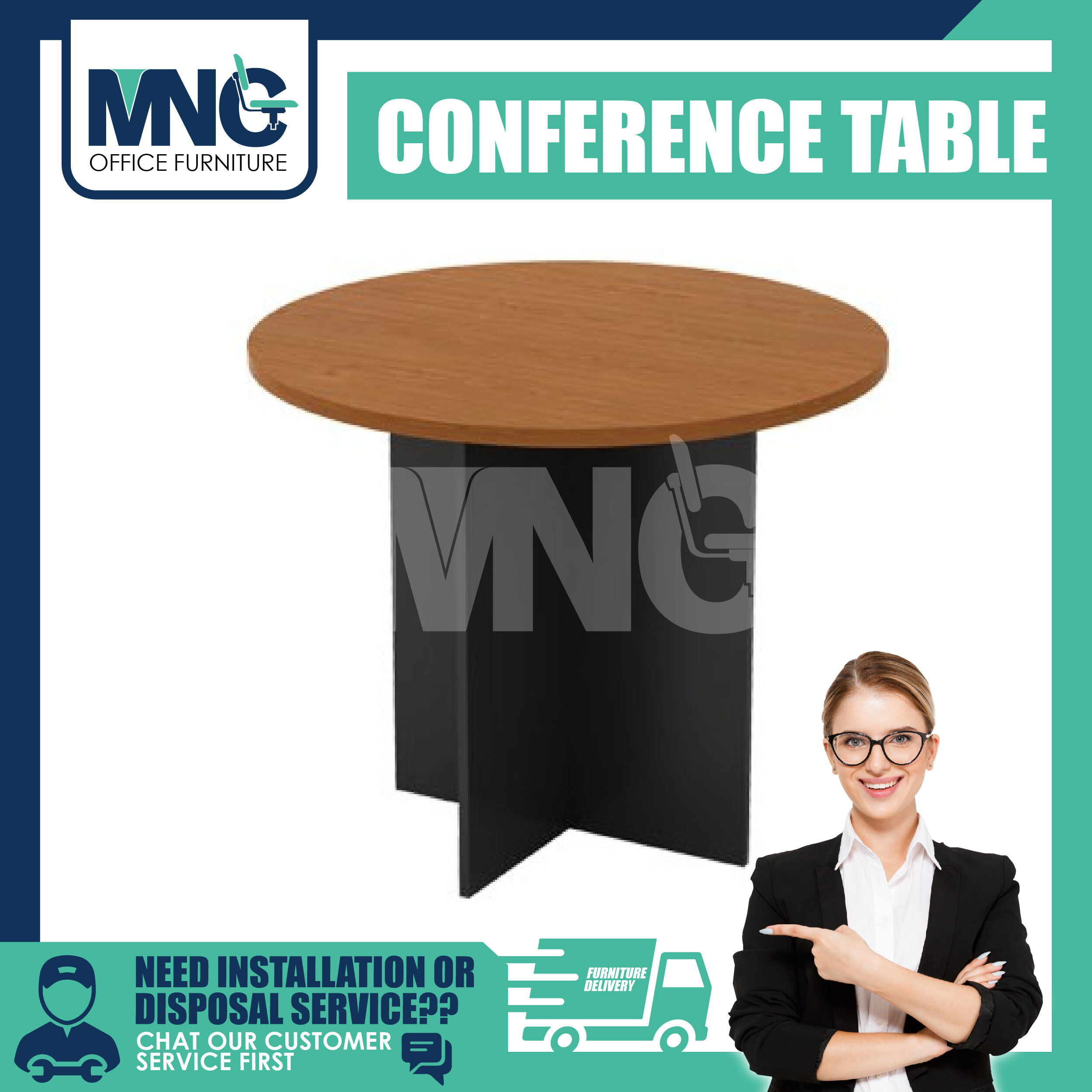 Round Conference Table / Oval Conference Table / Executive Table