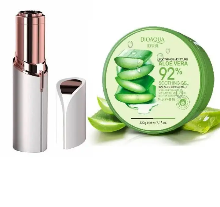 Inmazing Flawless Painless Facial Hair Remover Eyebrow Shaver With
