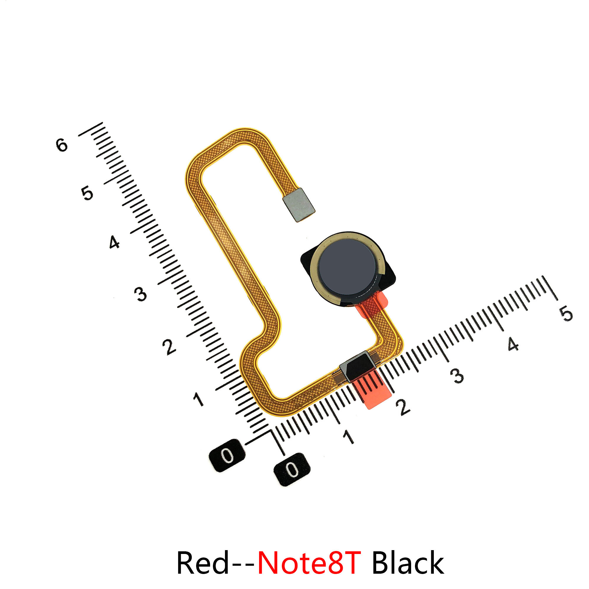 For Xiaomi Redmi Note 8 Note8T Note8 Touch ID Fingerprint Sensor Scanner Flex Cable Home Return Button Key Replace Parts