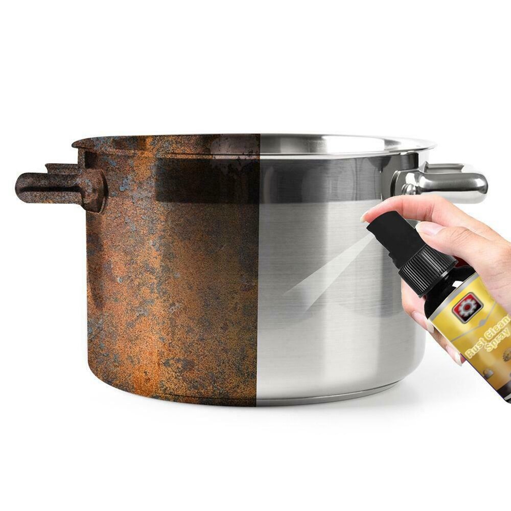 ROMAHOME 【COD】30ml Rust Inhibitor Rust Cleaner Spray Auto Accessories Window Rust Remover Rust Spray Metal Surface Cleaning