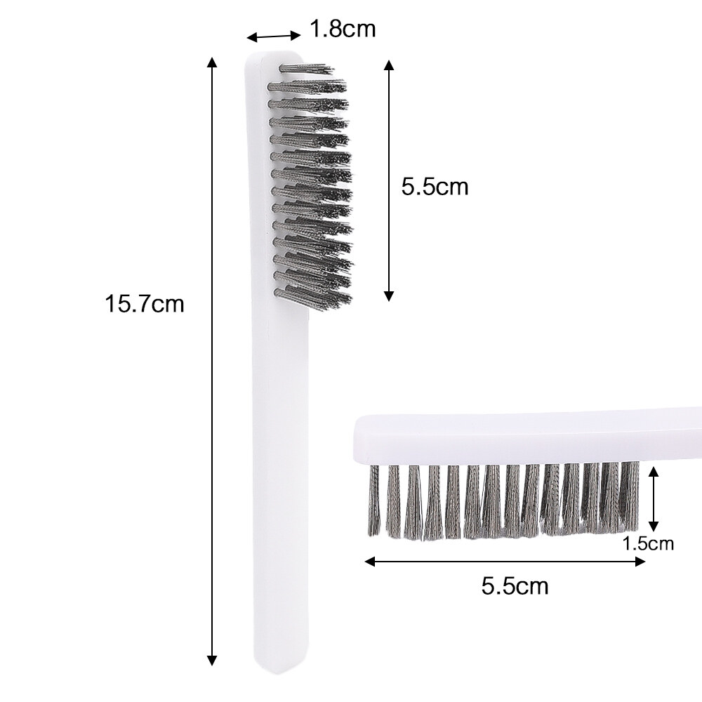 Durable Steel Wire Brush Kitchen Gas Stove Range Hood Cleaning Wire Brush Dirt Rust Oil Stain Removal Tool Kitchen Gadgets