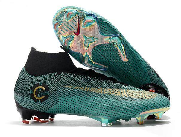 Terbaik Jual Asli Tempat Nike_Hypervenom Phantom III DF FG Pria Sepatu Sepak Bola Sepatu Sepak Bola Biru Tua