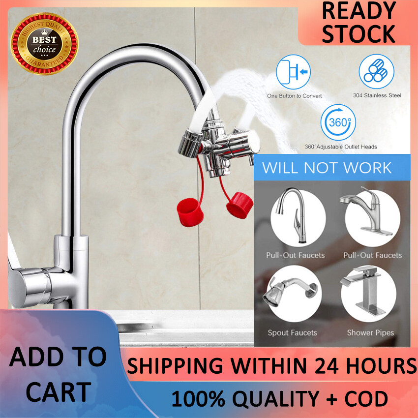 Faucet Mounted Eyewash Station Reliable First AID Emergency Eye Wash