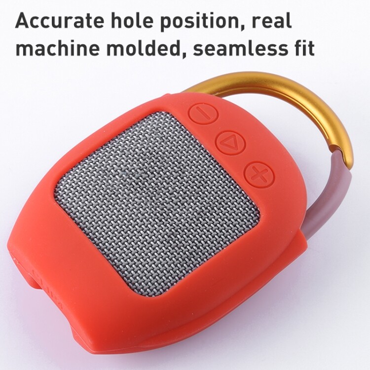 For JBL Clip 4 Wireless Bluetooth Speaker Silicone Protective Case