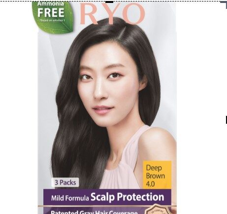 [ 12.12 SALES | 50% OFF ] RYO Mild Formula Hair Dye (cover Grey Hair