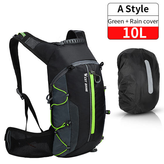 WEST BIKING Ultralight Bike Bag 10L/16L Portable Waterproof Sport Backpack Outdoor Hiking Bag Climbing Pouch Cycling Bike Backpack