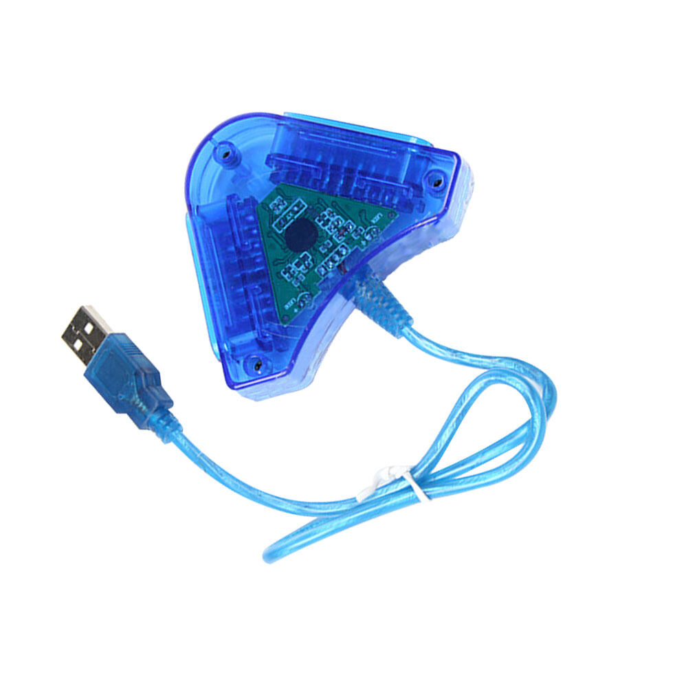 BL® Triangle Wired USB Adapter Game Controller Converter Head Cable for PS2 Handle