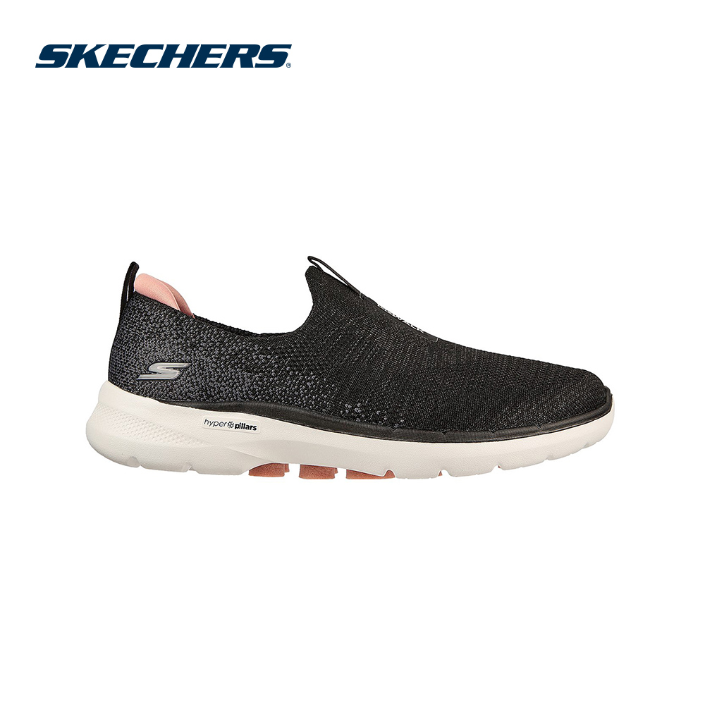 Skechers สเก็ตเชอร์ส รองเท้า ผู้หญิง GOwalk 6 Shoes - 124502-BKPK ...