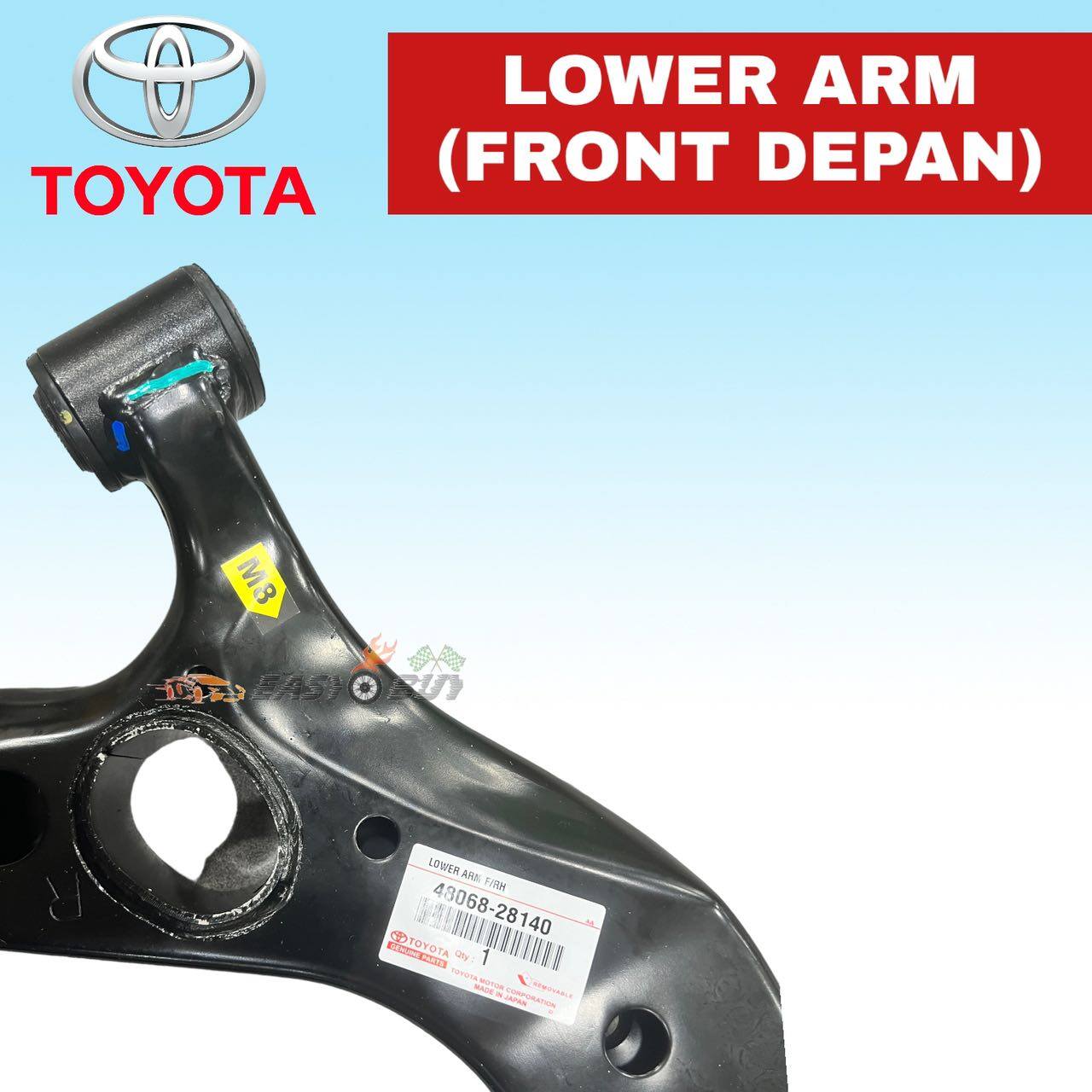 JAPAN TOYOTA LOWER ARM FRONT DEPAN TOYOTA ESTIMA 2.4 3.5 ACR50