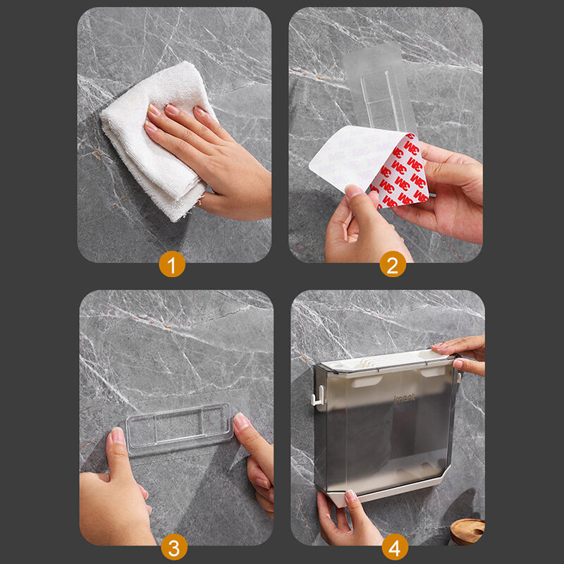 Transparent knife storage rack kitchen wall-mounted knife rest cabinet Ultra-thin kitchen knife holder hidden knife holder insert knife rest